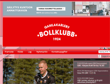 Tablet Screenshot of gbk.fi